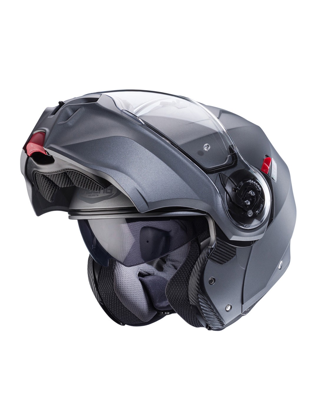 CASCO MODULAR CABERG DUKE EVO GUN METAL Cascos Modulares Accesorios