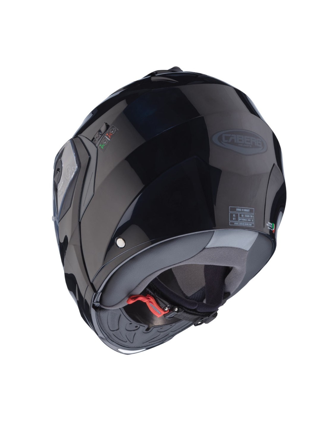 Casco Caberg Duke Ii Modular Smart Black Para Cascos Modulares