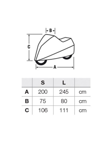 FUNDA MOTO SCOOTER EVO HELD