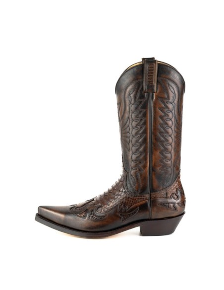 BOTA COWBOY MILANELO ZAMORA PITÓN CUERO 12