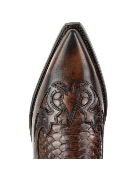 BOTA COWBOY MILANELO ZAMORA PITÓN CUERO 12