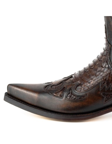 BOTA COWBOY MILANELO ZAMORA PITÓN CUERO 12