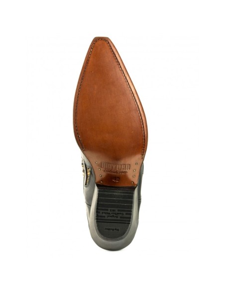 BOTA COWBOY CRAZY OLD NEGRO PITÓN CAMEL BOTA COWBOY CRAZY OLD NEGRO PITÓN CAMEL