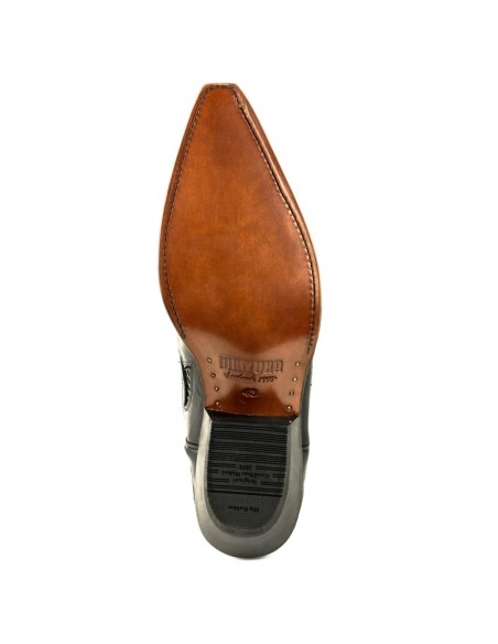 BOTA COWBOY CRAZY OLD NEGRO PITÓN NEGRO BOTA COWBOY CRAZY OLD NEGRO PITÓN NEGRO