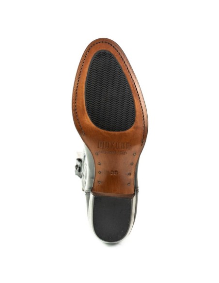 BOTA BOHO CRISTI NAPPA NEGRO MAYURA