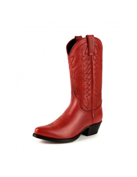 BOTA COWBOY ARPIA NAPPA ROJO MAYURA