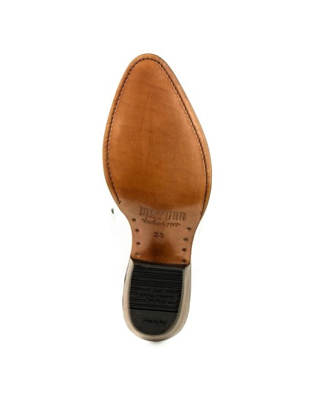 BOTA COWBOY ARPIA NAPPA BLANCO HUESO MAYURA BOTA COWBOY ARPIA NAPPA BLANCO HUESO MAYURA