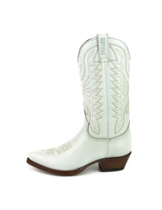 BOTA COWBOY ARPIA NAPPA BLANCO HUESO MAYURA 2