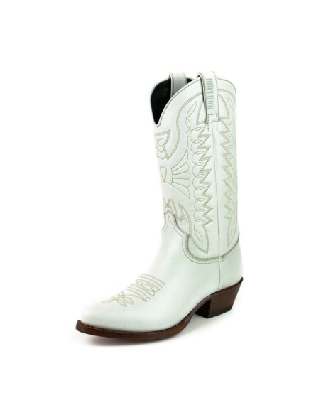 BOTA COWBOY ARPIA NAPPA BLANCO HUESO MAYURA BOTA COWBOY ARPIA NAPPA BLANCO HUESO MAYURA