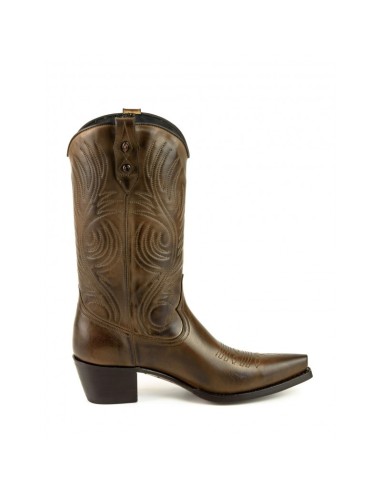 BOTA COWBOY VIRGI NAPPA MARRÓN MAYURA