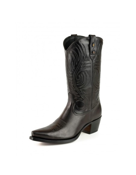 BOTA COWBOY VIRGI NAPPA NEGRO MAYURA