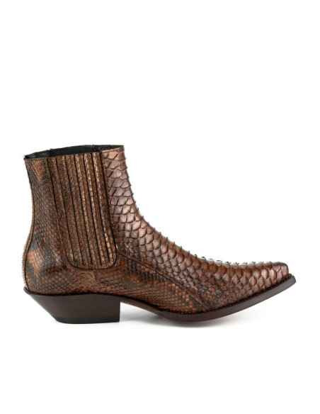 BOTA EXOTICA HARRIER M -50 PITON COÑAC MAYURA