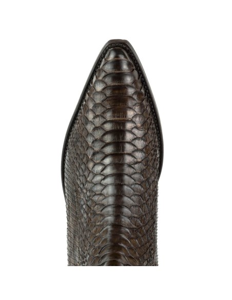 BOTA EXOTICA HARRIER M -50 PITON MARRÓN MAYURA BOTA EXOTICA HARRIER M -50 PITON MARRÓN MAYURA