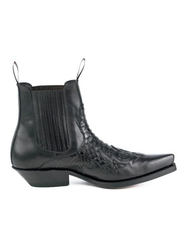 BOTA COWBOY ROCK-2500 PITON NEGRO MAYURA