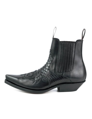 BOTA COWBOY ROCK-2500 PITON NEGRO MAYURA