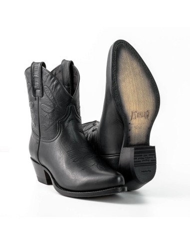 BOTA TEJANA 2374 NATURAL NEGRO MAYURA