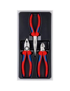 ALICATES KNIPEX SET DE 3 UNDADES 2