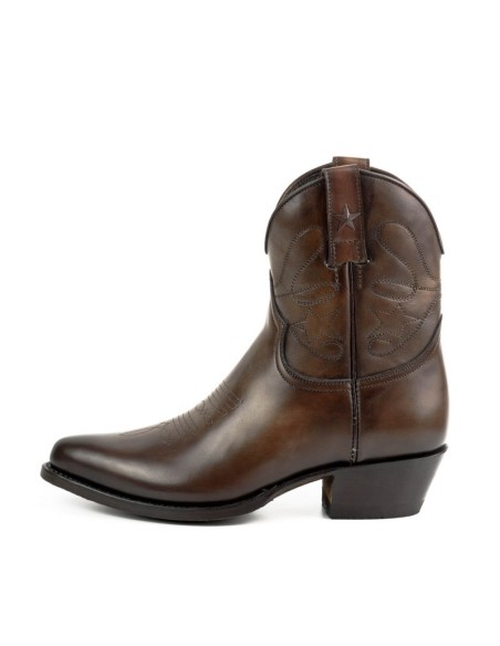 BOTA TEJANA 2374 VINTAGE MARRÓN TESTA MAYURA