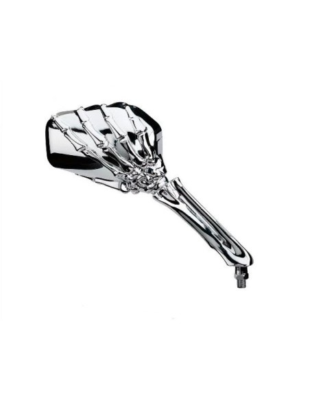 ESPEJO SKELETON HAND CROMADO HOMOLOGADO