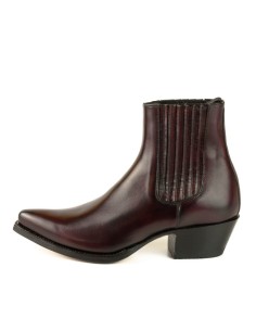 BOTA MOLDEADA 2496 MARIE NAPPA BURDEOS VELADO MAYURA 2