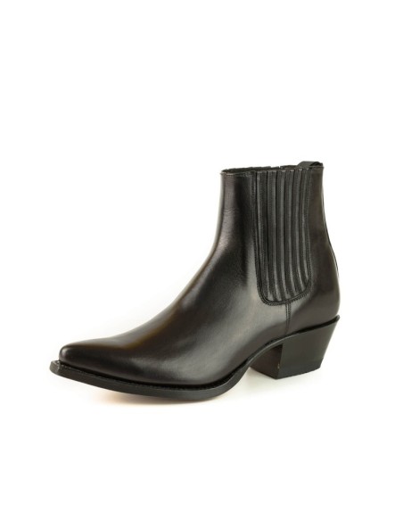 BOTA MOLDEADA 2496 MARIE NAPPA NEGRO VELADO MAYURA