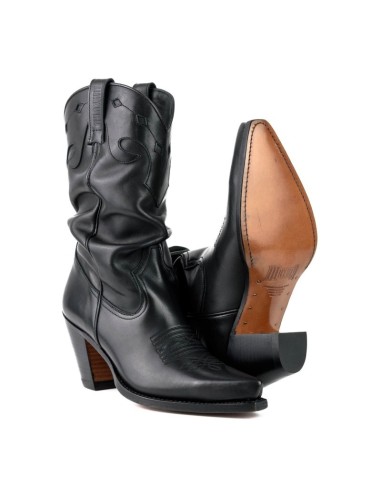 BOTA COWBOY 1952 STBU NEGRO MAYURA