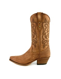 BOTA STYLE FASHION 2524 ALABAMA COGNAC LAVADO MAYURA 2