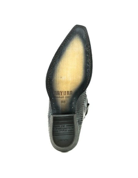 BOTA STYLE FASHION 2524 ALABAMA NEGRO LAVADO MAYURA