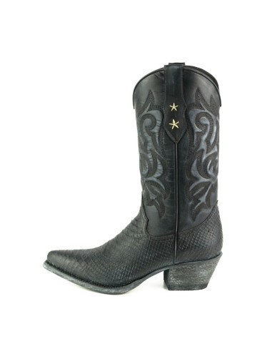 BOTA STYLE FASHION 2524 ALABAMA NEGRO LAVADO MAYURA