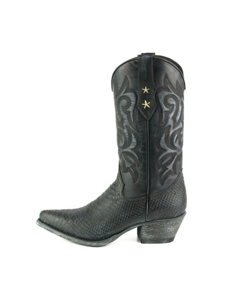 BOTA STYLE FASHION 2524 ALABAMA NEGRO LAVADO MAYURA