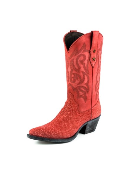 BOTA STYLE FASHION 2524 ALABAMA ROJO LAVADO MAYURA BOTA STYLE FASHION 2524 ALABAMA ROJO LAVADO MAYURA