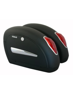ALFORJAS RÍGIDAS MINI FREE BIKER NEGRO MATE UNIVERSALES 2
