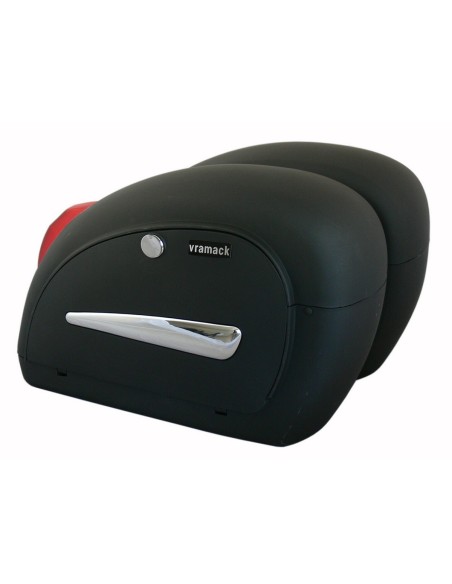 ALFORJAS RÍGIDAS MINI FREE BIKER NEGRO MATE UNIVERSALES ALFORJAS RÍGIDAS MINI FREE BIKER NEGRO MATE UNIVERSALES