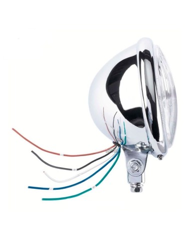 FARO CENTRAL CUSTOM CROMADO 150MM DIAMETRO HOMOLOGADO