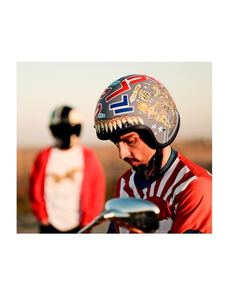 CASCO DMD JET VINTAGE WOLF