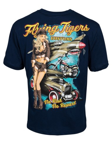 CAMISETA TIGER PIN-UP LETHAL THREAT