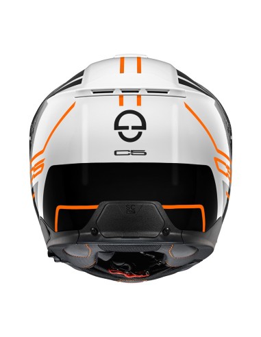 CASCO C5 SCHUBERTH MODULAR MASTER NARANJA