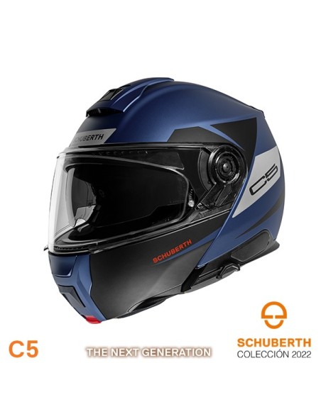 CASCO C5 SCHUBERTH MODULAR ECLIPSE AZUL CASCO C5 SCHUBERTH MODULAR ECLIPSE AZUL