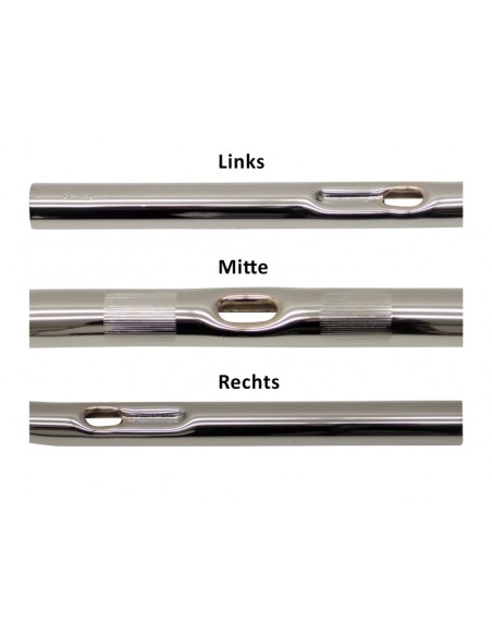 MANILLAR DRAG BARS ANCHO 82 CM. 25,4 MM NEGRO CON MUESCA CABLE Y 3 RANURAS CABLE INT