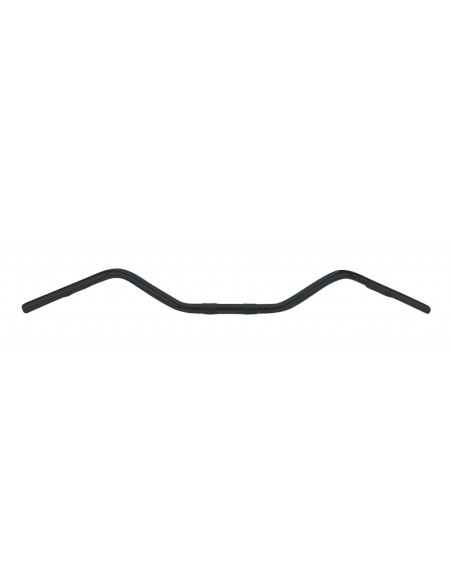 MANILLAR CHOPPER NEGRO ANCHO 99 CM. 25,4 MM CON HD CABLES Y 3 RANURAS