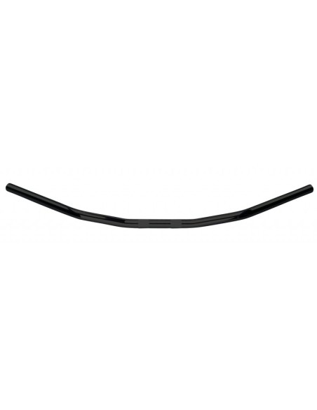 MANILLAR CHOPPER NEGRO ANCHO 86,5 CM. 25,4 MM CON HD CABLES Y 3 RANURAS