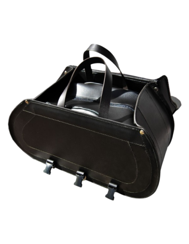 ALFORJAS CAMPEADOR RIGIDAS CELTIC CLÁSICAS COCO DELUXE NEGRO