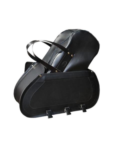 ALFORJAS CAMPEADOR RIGIDAS CELTIC CLÁSICAS COCO DELUXE NEGRO