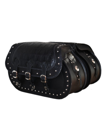 ALFORJAS CAMPEADOR RIGIDAS CELTIC CLÁSICAS COCO DELUXE NEGRO