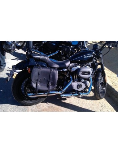 ALFORJA LATERAL PIEL BANDO BASICA UNIVERSAL