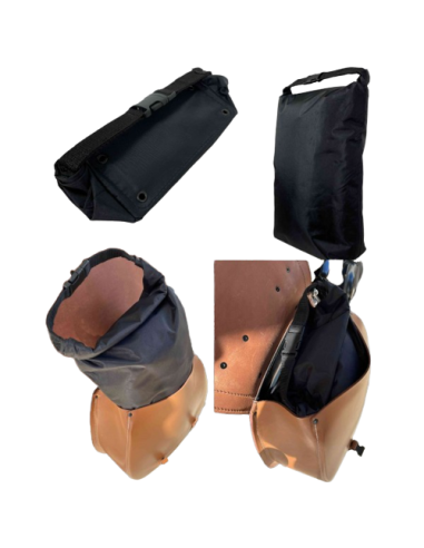 ALFORJA LATERAL PIEL BANDO BASICA UNIVERSAL