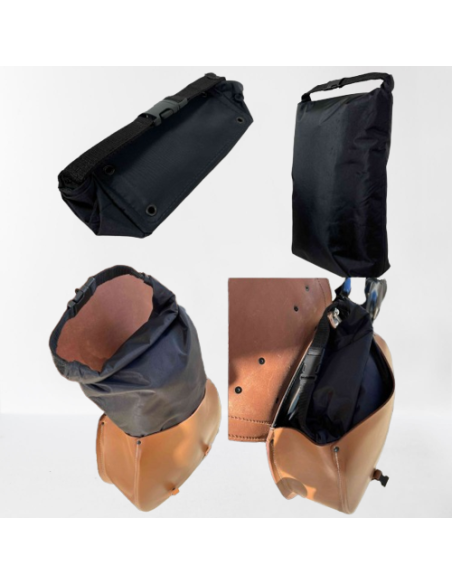 ALFORJA LATERAL PIEL SCIPION BÁSICA UNIVERSAL IZDA