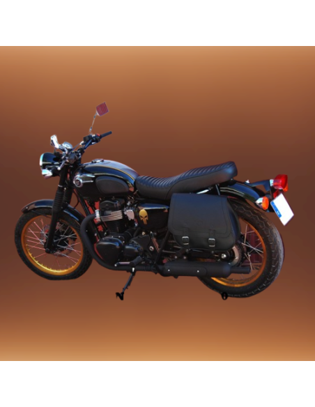 ALFORJA LATERAL PIEL SCIPION BÁSICA UNIVERSAL IZDA