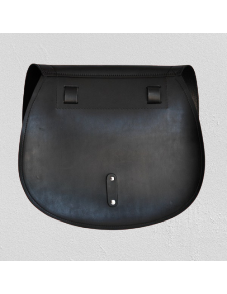 ALFORJA LATERAL PIEL BANDO BASICA BICOLOR UNIVERSAL