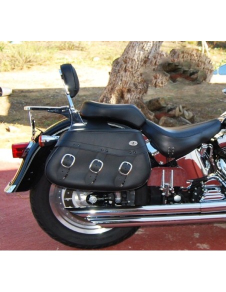 ALFORJAS PIEL PIZARRO BASICAS  UNIVERSAL